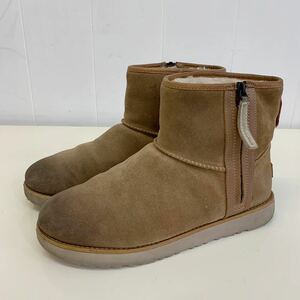 アグ メンズ クラシック ミニ ジップ ウォータープルーフ ブーツ 1018453 UGG CLASSIC MINI ZIP WATERPROOF ムートンブーツ ムートン