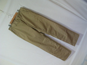 ssy8028 THE SHOP TK MIXPICE casual pants chinos beige group #no- tuck # simple M size Takeo Kikuchi 