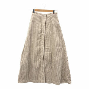 ARCHI / アーキ | YARROW SKIRT 太畝 コーデュロイスカート | S | グレー | レディース