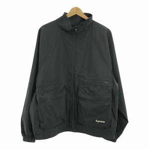 【美品】 SUPREME / シュプリーム | raglan utility jacket / ラグラン ユーティリティー ジャケット | M | black | メンズ