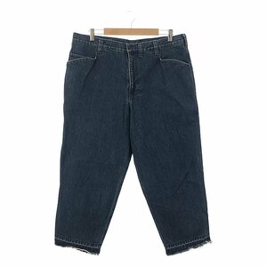 ESSAY / エッセイ | OVERSIZED TAPERED PANTS カットオフ オーバーサイズ テーパード デニムパンツ | S | インディゴ | メンズ