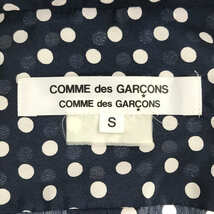 COMME des GARCONS COMME des GARCONS / コムコム | 2020AW | ドット 丸襟シャツ ブラウス | S | ネイビー/ホワイト | レディース_画像5