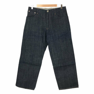 SUNSEA / サンシー | 2020SS | BIG DENIM PANTS シンチバック ストレート デニムパンツ | 2 | インディゴ | メンズ