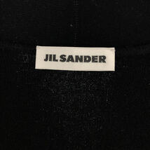 【美品】 JIL SANDER / ジルサンダー | カシミヤ ボタンレス ハイゲージ ニットカーディガン | 36 | ブラック | レディース_画像6