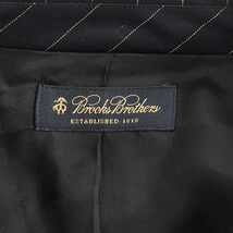 BROOKS BROTHERS / ブルックスブラザーズ | ストライプ ジャケット スカート セットアップスーツ | 9AR / 64-91 | ネイビー | レディース_画像8