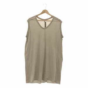 Rick Owens Lilies / リックオウエンスリリーズ | コットン ノースリーブカットソー | 40 | グレー | レディース