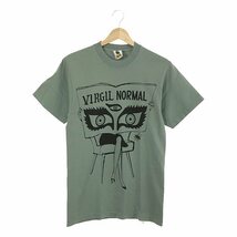 6(ROKU) / ロク | 2023SS | VIRGIL NORMAL / ヴァージルノーマル WRECKIN MACHINE S/S TEE プリントTシャツ | グリーン | メンズ_画像1