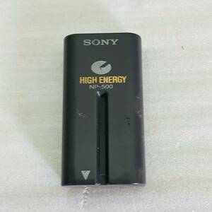  operation not yet verification Junk battery pack [NP-500]SONY Handycam battery Sony 