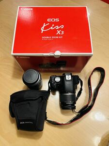 EOS Kiss X3 ダブルズームキットCanon 一眼レフ カメラ 