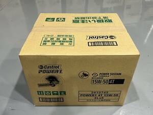 ■全国送料無料■ CASTROL POWER1 4T 15W-50 4L×6缶 ワンケース 部分合成油 カストロール パワーワン ホンダ ヤマハ カワサキ スズキ ②