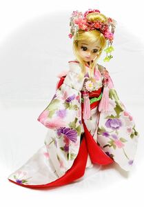 Ioriカスタムリカちゃん裾ひき着物スタンドセット