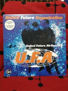 アナログレコード United Future Airline EP ★ United Future Organization ★ UFO 矢部直 松浦俊夫 12インチ No Sound Is Too Taboo