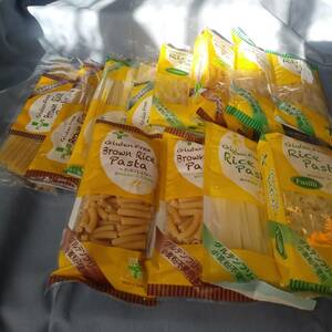 Glutenfree RicePasta rice pasta Gifu prefecture production is ... rice use kome flour plus gru ton free wheat flour un- use 12 sack set 