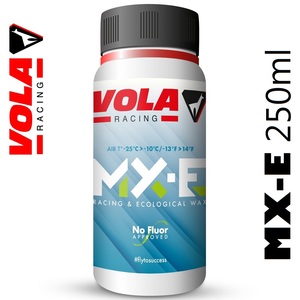 最新　VOLA　MX-E　リキッド　BLUE　250ml 【auction by polvere_di_neve】液体 ワックス toko swix holmenkol snoli maplus ガリウム