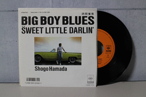 SONY EPレコード 浜田省吾 / TBS系金曜ドラマ「華やかな誤算」主題歌 BIG BOY BLUES 美品中古