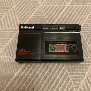 National ナショナル マイクロカセットレコーダー カセットプレーヤーRN-Z36 【ジャンク】