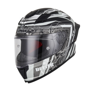 新入荷 フルフェイスヘルメット バイクヘルメット システムヘルメット オートバイ ヘルメット SOMAN DOT認証 男女兼用 I -サイズ:M