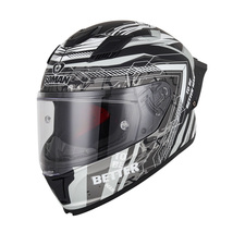 新入荷 フルフェイスヘルメット バイクヘルメット システムヘルメット オートバイ ヘルメット SOMAN DOT認証 男女兼用 I -サイズ:L_画像1