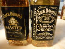 JACK DANIELS　MASTER DISTILLER 50ml 45％ ジャックダニエル マスター と　旧瓶４３％木箱入り _画像2