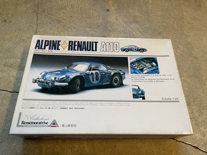 未組立●UNION MODEL/ユニオンモデル ALPINE RENAULT A110 アルピーヌ・ルノーA110 1/24 プラモデル コレクション 当時もの 現状品●