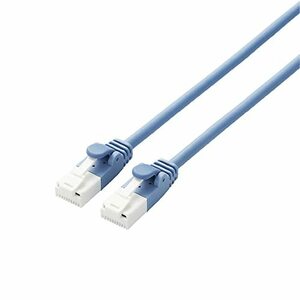 エレコム LANケーブル CAT6A 1.5m ツメが折れない 爪折れ防止コネクタ cat6a準拠 やわらか ブルー LD-GPAYT/BU15