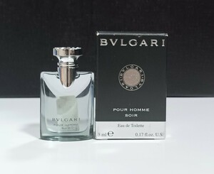 ブルガリソワールプールオム オードトワレミニ香水5ml