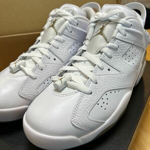 NIKE ナイキ エア AIR JORDAN RETRO 6G ホワイトカーキ 27.5cmの画像1