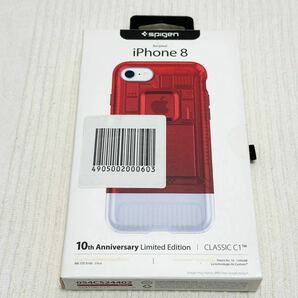 【OM240121-029】【未使用】 iPhone SE 7 8 シュピゲン Ruby ルビー アウトレット品 互換 MIL規格取得