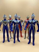 ウルトラマン　ガイア　アグル　ソフビ　6体セット　_画像1