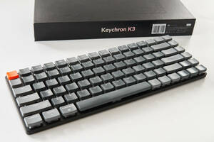 ■Keychron K3 US配列 黒軸 ワイヤレス・メカニカルキーボード テンキーレス