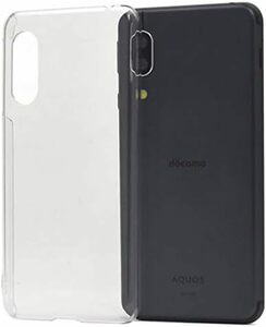 aquos sense3 ケース クリア ハード カバー sh-02m shv45 sh-rm12 aquossense3 lit