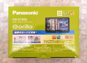 【展示／保証有／送料込】パナソニック■ポータブルカーナビ■CN-G750D■ゴリラ■7V型■SSD16GB