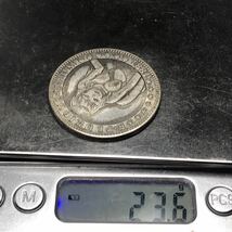 1円スタート〜古銭　アメリカ 1881年 裸女 ONE DOLLAR イーグル　一円銀貨　大型銀貨 貿易銀 古銭 _画像5