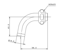 g 送料370円　カクダイ 9084　回転吐水口　補修パーツ 水栓　蛇口　_画像4