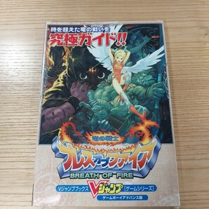 【E0009】送料無料 書籍 ブレス オブ ファイア 竜の騎士 ( GBA 攻略本 BREATH OF FIRE 空と鈴 )