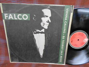 L#4114◆12inch◆ ファルコ Vienna Calling (86 Tourist Sax Mixes) FALCO AMX 318