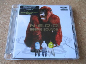 N.E.R.D/Seeing Sounds 2008年 非凡なセンスが光る、大傑作・大名盤♪ ネプチューンズ♪！ファレル・ウィリアムス♪！天才プロデューサー♪