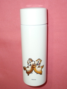  ultra rare! Kawai i! Disney chip & Dale pocket bottle Mini tumbler flask ( not for sale )