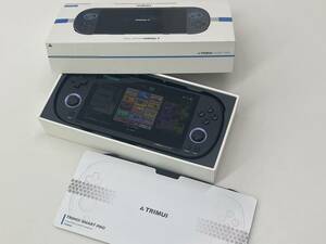 エミュレーター ゲーム機 TRIMUI SMART PRO ブラック 箱 USBケーブル 64GBメモリーカード ポーチ セット