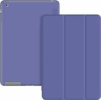 VAGHVEO iPad 2/3/4 ケース 超薄型 超軽量 TPU ソフトスマートカバー オートスリープ機能