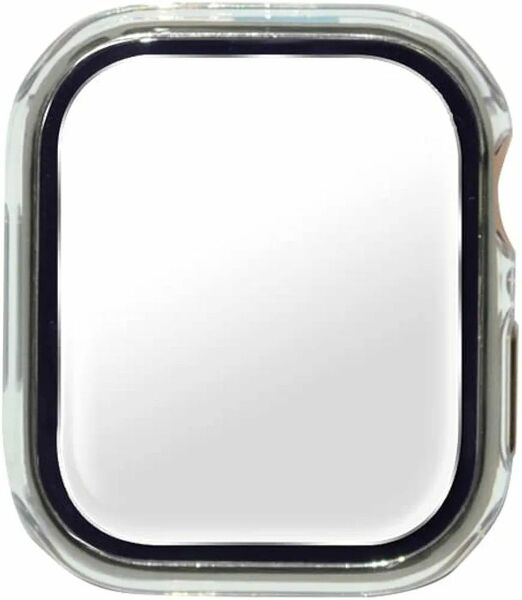 Apple Watch ケース 40mm アップルウォッチ カバー 保護カバー メッキフレーム シルバー