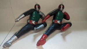 仮面ライダー　１号　２号　ビッグソフビセット