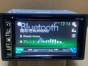 カロッツェリア ヘッドユニット FH-7100DVD DVD CD FM AM ラジオ プレイヤー USB 動作ok