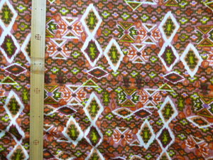 Royal Rich1.7x3.5m巾ウール混紡ニット アジアンエスニックR