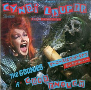 C00189826/EP/シンディ・ローパー(CYNDI LAUPER)「The Goonies R Good Enough グーニーズはグッド・イナフ / What A Thrill (1985年・07-