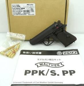 【管理G405】マルシン　WALTHER PPK　Early Model初期型　NEW PFC BLOWBACK HeavyWeight　モデルガン　STGA