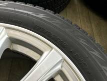 スタッドレス BS VRX2 175/65R15 21年製 アルミホイールセット PCD100-5穴 4本 中古 170シエンタ ラクティス_画像3