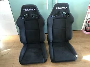 RECARO レカロ SR-7F KK100 BK/BK 両側ダイヤル セミバケ リクライニング 2脚セット レカロシート