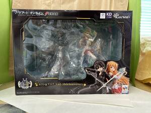 Lucreaソードアート・オンライン キリト＆アスナ SAO 10th フィギュア(中古)電撃文庫