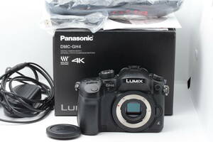 ★極上品★パナソニック Panasonic LUMIX DMC-GH4 ミラーレス カメラ　★元箱付き　＃857L0252